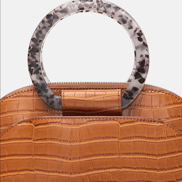 Zara embossed animal print bag - Picture 3 of 6